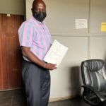 Detective Rufus Baloyi and Lieutenent Colonel Phina Leotlela