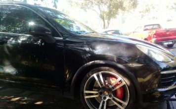 Hijacked Porsche Cayenne recovered by Soshanguve SAPS