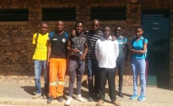 Dean Bright Mind giving back to Winterveldt community